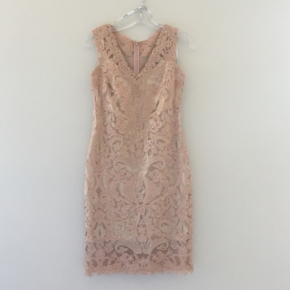 Stunning Tadashi Shoji Petite Embroidered Dress